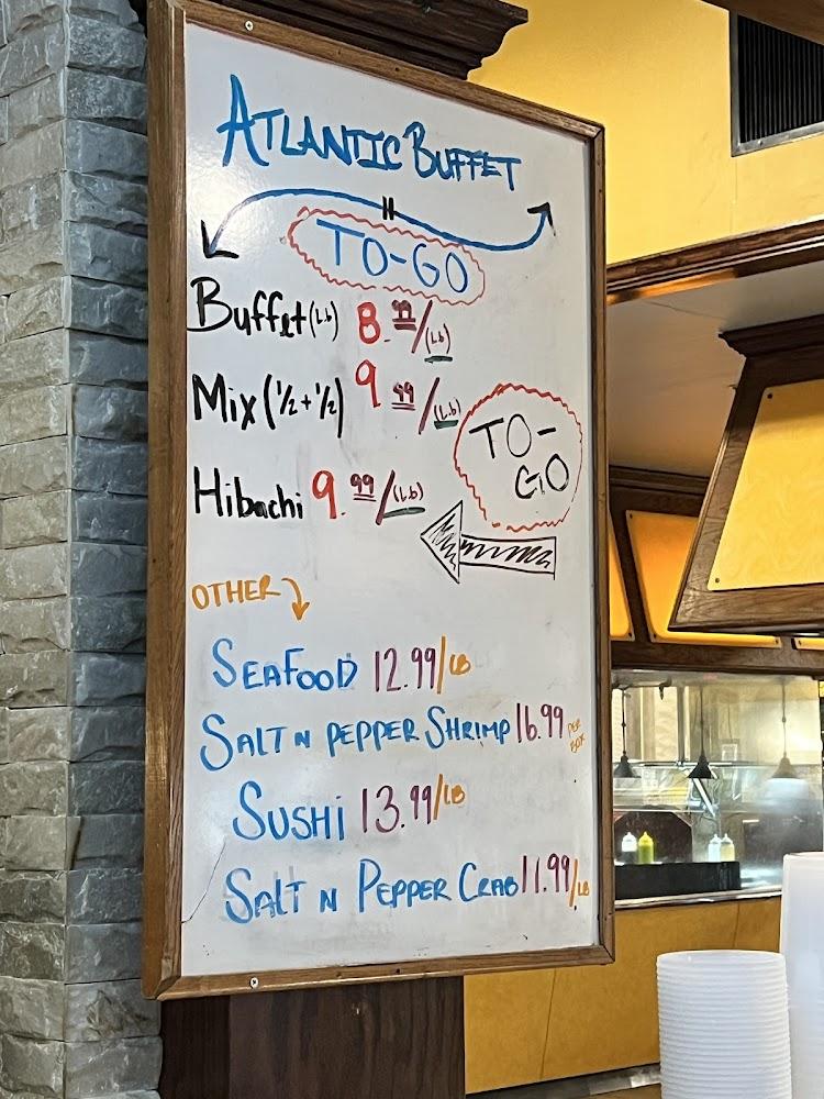 Atlantic Buffet Menu image 2