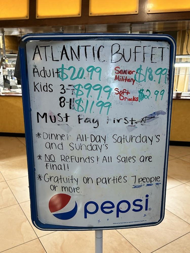 Atlantic Buffet Menu image 3
